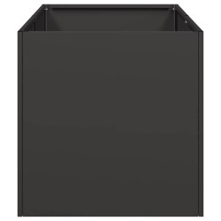 Jardinière noir 40x80x40 cm acier laminé à froid 534731534731