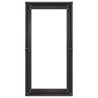 Jardinière noir 40x80x40 cm acier laminé à froid 534731534731