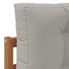 Sofa de milieu extérieur 2 Pièce Naturel Bois d'Acacia Massif 534747534747