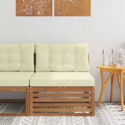 Canapé du milieu extérieur Bois d'Acacia Massif Naturel 534750534750