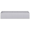 Jardinière 200x80x40 cm acier galvanisé 534764534764