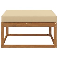 Pouf d'Extérieur Bois d'Acacia Massif Naturel 534768534768