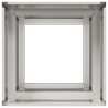 Jardinière 40x40x80 cm acier inoxydable 534774534774