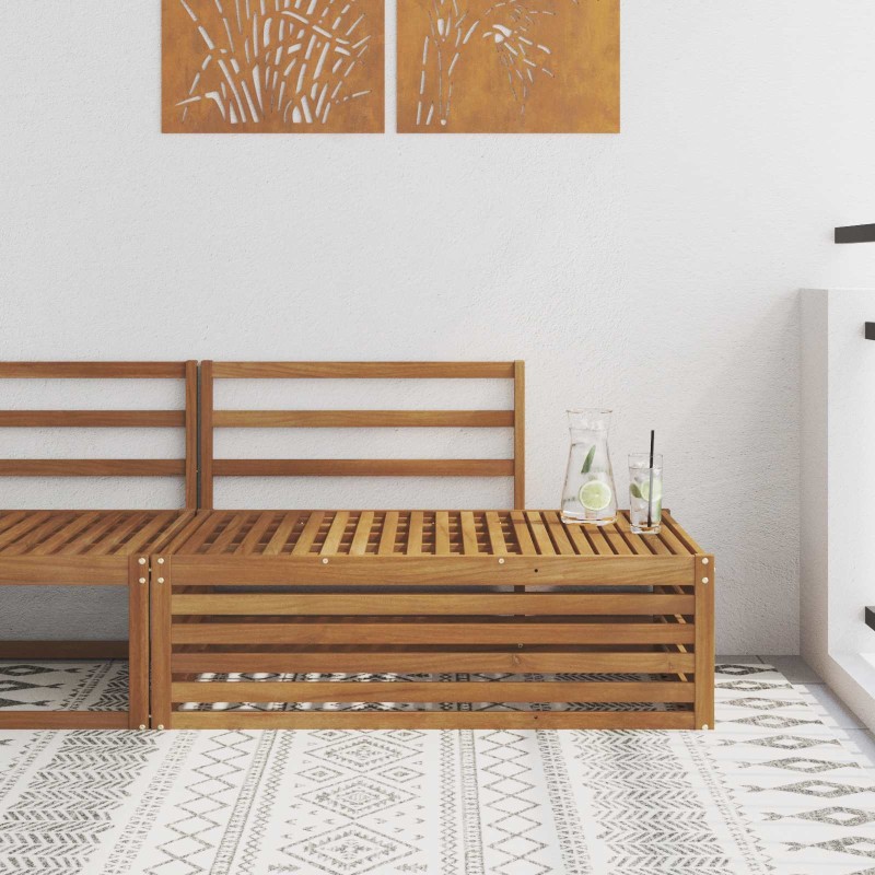 Canapé d'extérieur extrémité Naturel 115 x 83 x 73 cm 534775534775