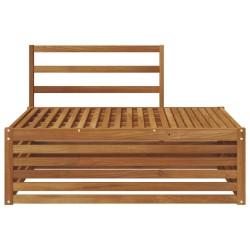 Canapé d'extérieur extrémité Naturel 115 x 83 x 73 cm 534775534775