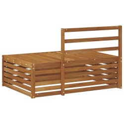 Canapé d'extérieur extrémité Naturel 115 x 83 x 73 cm 534775534775