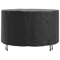 Housse pour meubles Noir 128 x 128 x 71 cm Tissu Oxford 210D 534789534789