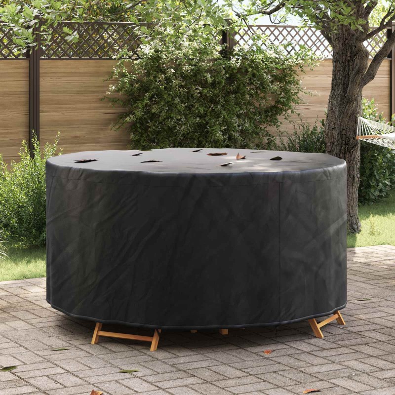 Housse pour meubles Noir 182 x 182 x 71 cm Tissu Oxford 420D 534796534796
