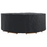 Housse pour meubles Noir 244 x 244 x 85 cm Tissu Oxford 600D 534797534797