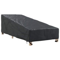Housse de meubles d'extérieur Noir 195 x 76 x 82 cm 534804534804