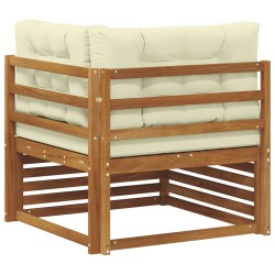 Canapé d'angle extérieur Bois d'Acacia Massif Naturel 534806534806