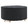 Housse pour meubles Noir 200 x 200 x 85 cm Tissu Oxford 420D 534807534807