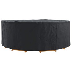 Housse pour meubles Noir 244 x 244 x 85 cm Tissu Oxford 210D 534811534811