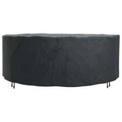 Housse pour meubles Noir 244 x 244 x 71 cm Tissu Oxford 420D 534813534813