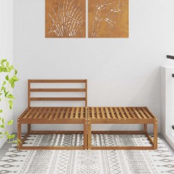 Unité de canapé sectionnel 2 Pièce Naturel Bois d'Acacia Massif 534831534831