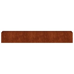 Jardinière rouillé 280x40x40 cm acier inoxydable 534850534850