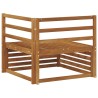 Canapé d'angle extérieur Bois d'Acacia Massif Naturel 534859534859