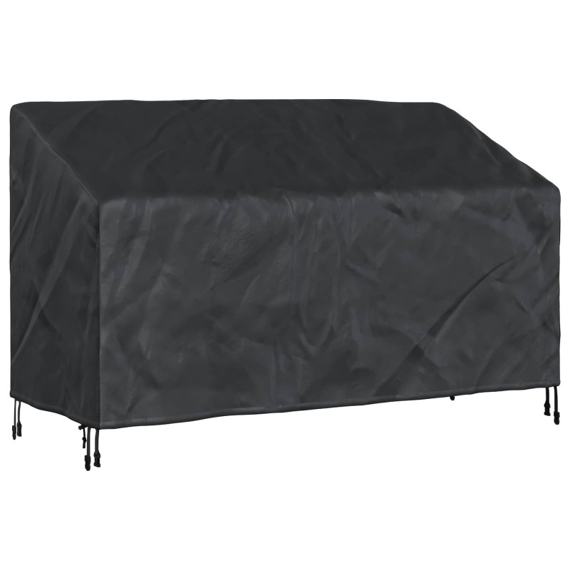 Housse de banc de jardin 165 x 70 x 65 / 94 cm Tissu Oxford 210D 534864534864