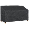 Housse de banc de jardin 165 x 70 x 65 / 94 cm Tissu Oxford 210D 534864534864
