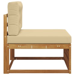 Canapé du milieu extérieur Bois d'Acacia Massif Naturel 534865534865