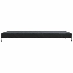 Housse de Table Uni Noir 202 x 92 x 15 cm tissu 534868534868