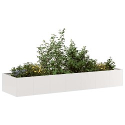 Jardinière 280x80x40 cm acier inoxydable 534871534871