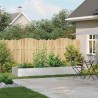 Jardinière 280x80x40 cm acier inoxydable 534871534871