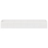 Jardinière 280x80x40 cm acier inoxydable 534871534871
