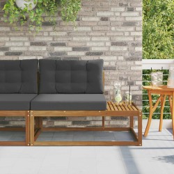 Canapé d'extérieur extrémité Naturel 115 x 83 x 73 cm 534873534873