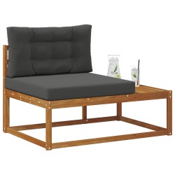 Canapé d'extérieur extrémité Naturel 115 x 83 x 73 cm 534873534873
