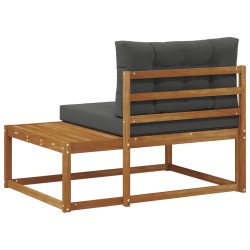 Canapé d'extérieur extrémité Naturel 115 x 83 x 73 cm 534873534873