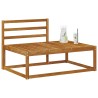 Canapé d'extérieur extrémité Naturel 115 x 83 x 73 cm 534874534874