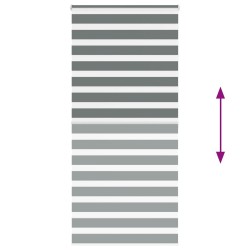Store zèbre gris foncé largeur du tissu 100,9 cm polyester 534875534875