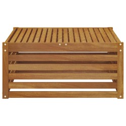 Table de jardin Bois d'Acacia Massif Naturel 79 x 79 x 37 cm 534876534876