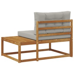 Canapé d'extérieur extrémité Naturel 115 x 83 x 73 cm 534878534878