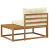 Canapé d'extérieur extrémité Naturel 115 x 83 x 73 cm 534880534880