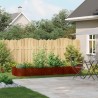 Jardinière rouillé 280x80x40 cm acier inoxydable 534886534886