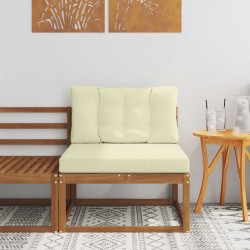 Sofa de milieu extérieur Bois d'Acacia Massif Naturel 534897534897