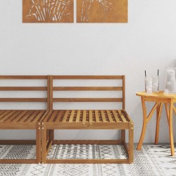 Sofa de milieu extérieur Bois d'Acacia Massif Naturel 534899534899