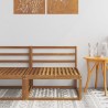 Sofa de milieu extérieur Bois d'Acacia Massif Naturel 534899534899