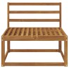 Sofa de milieu extérieur Bois d'Acacia Massif Naturel 534899534899