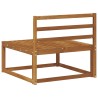 Sofa de milieu extérieur Bois d'Acacia Massif Naturel 534899534899
