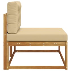 Canapé d'extérieur extrémité Naturel 115 x 83 x 73 cm 534912534912