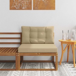 Sofa de milieu extérieur Bois d'Acacia Massif Naturel 534918534918