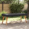 Housse de Table Uni Noir 102 x 182 x 15 cm tissu 534919534919
