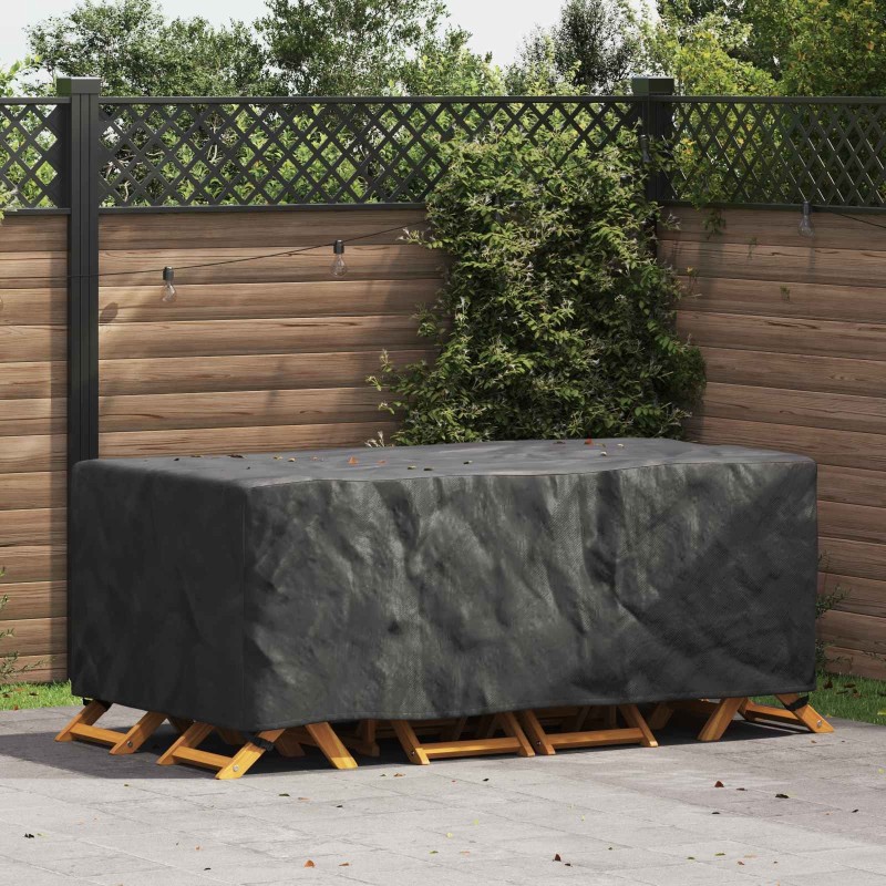 Housse pour meubles Uni Noir 200 x 110 x 70 cm 600D 534925534925