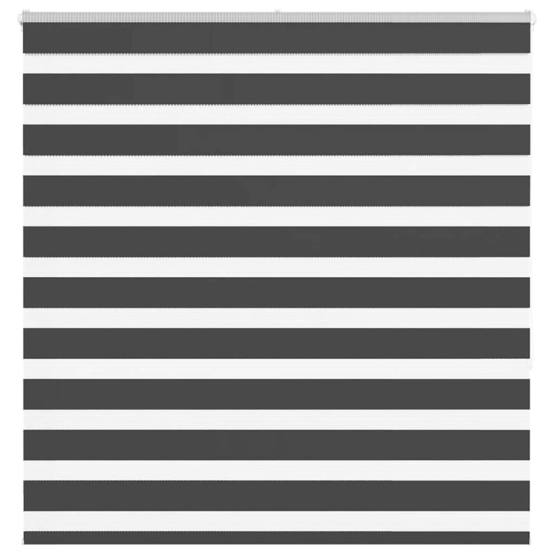 Store zèbre noir 150x150 cm largeur du tissu 145,9 cm polyester 534928534928