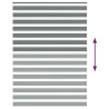 Store zèbre gris foncé largeur du tissu 155,9 cm polyester 534931534931