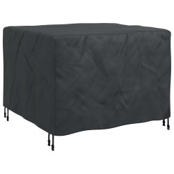 Housse pour meubles Uni Noir 113 x 113 x 73 cm 600D 534934534934