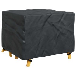 Housse pour meubles Uni Noir 113 x 113 x 73 cm 600D 534934534934